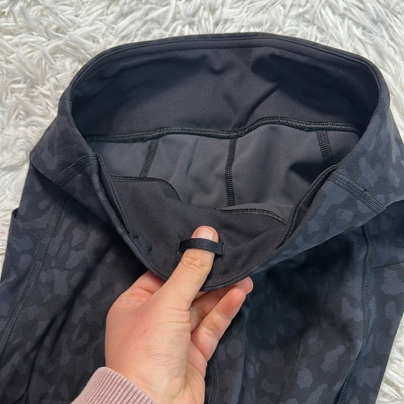 Lululemon Pace Rival Crop *22" Formation Camo Deep Coal Multi / Black - Picture 3 of 7